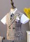 Kids Prom Formal Plaid Tuxedo