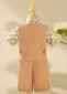 3pcs Boys Textured Formal Beige Suit 7