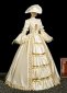 Champagne Victorian Masked Party Dress 2