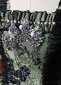 Dark Green Floral Brocade Lace Puff Sleeves Gothic Victorian Dress 7