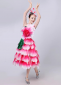 Women Theater Stage Carnival Dance Petal Short Dresses 1