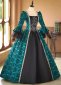 Green Renaissance Masquerade Party Dress 2