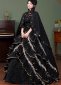 Winter 18th Century Ball Gown And Cloak Gothic Costume 2Pcs 3