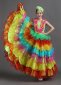 Tulle Ruffled Rainbow Super Large Skirt Tulle Dresses 3