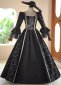 Black Renaissance Masquerade Party Dress
