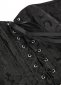 Black Jacquard Sexy Overbust Corset 4