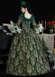 Women Green Marie Antoinette Dress 4