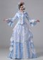 Victorian Bustle Priness Dresses Carnival Women Birthday Party Ball Gown