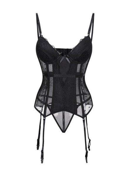 Black Red And Blue Sexy Perspective Lingerie