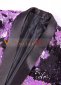 Purple Sequin Wedding Groom Blazers Jackets for Men 3