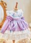 Children Purple Lolita Cake Dresses