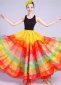 Tango Samba Rainbow Swing Full Super Wide Skirt 720 Degree