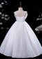 White Girls Princess Spaghetti Straps Big Bow Party Dress 6