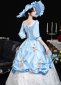 Blue Rococo Style Vintage Masquerade Dresses 4