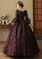 18th Century Ball Gown Dark Fantasy Gothic Witch Halloween Costume 3