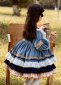 Children A line Velvet fluffy Lolita Dress for Girls 4