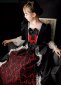 Halloween Cosplay Girls Black Lace Vampire Dresses 2