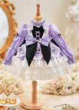 Girls Cartoon Anime Lolita Fluffy Dresses Children Cute Tutu Dress