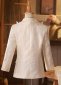 White Slim Fit Chinese Style Kids Tuxedo Suits 4