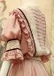 Edwardian Vintage Dress 1910s 1920s Downton Abbey Titanic Tea Garden Cotton Crepe Dress 2