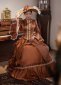 Victorian Bustle Dresses Women Baroque Masquerade Party Dress 1