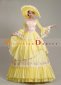 Yellow Southern Belle Rococo Wedding Dress Theater Costume