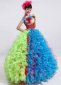 Stage One Shoulder Sequin Tulle Tutu Dresses For Themed Party 3
