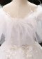 Children EmbroideryTulle Wedding Engagement White Dresses 3