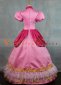 Adult Pink Super Mario Daisy Peach Cosplay Dress 3