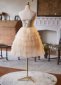 Off the Shoulder Pearl Short Multi Layered Cake Party Dress 3