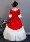 Red Girls Marie Antoinette Dress Ball Gown 3