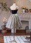 Black Off the Shoulder Jacquard Evening Dress 2