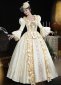 Women Champagne Masquerade Dress 2