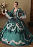 Customized Madame de Pompadour Oil Painting Dress 17th Century Gown Costumes