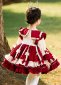Christmas Children Princess Red Lolita Dress 4