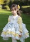 Thanksgiving Kids Flower Girls Lolita Princess Dresses 4