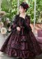 Children 18th Century Ball Gown Vampire Halloween Costume 2