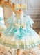Summer Sweetheart Blue Princess Baby Chiffon Layered Lolita Dresses