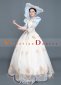 Champagne Rococo Southern Belle Lolita Dresses Vintage Theatre Costumes 2