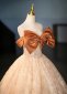 Bow Off The Shoulder Tulle Satin Wedding Guest Dresses 2