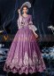 Purple Rococo Southern Belle Queen Medieval Victorian Dress Theatre Reenactment Costume
