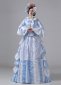 Victorian Bustle Priness Dresses Carnival Women Birthday Party Ball Gown 1