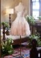 Pink Off the Shoulder Feather Tulle Club Dresses 3