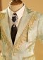 Boys Brocade Jacquard Beading 4 Piece Formal Blazer 1