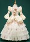 Girls Holiday Party Lace Dresses Children Masquerade Fantasy Dress 3