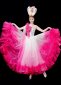 Women Colorful Dancer Dress Carnival Stage Girls Dresses