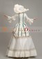 Green Striped Southern Belle Rococo Wedding Dress Theater Costume 2