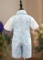 Kids Boys Formal Jacquard 5 Piece Suit 3