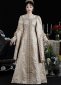 Medieval Champagne Princess Robe Dress