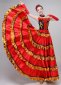 Women Samba Flamenco Dresses Full Circle Shining Dresses